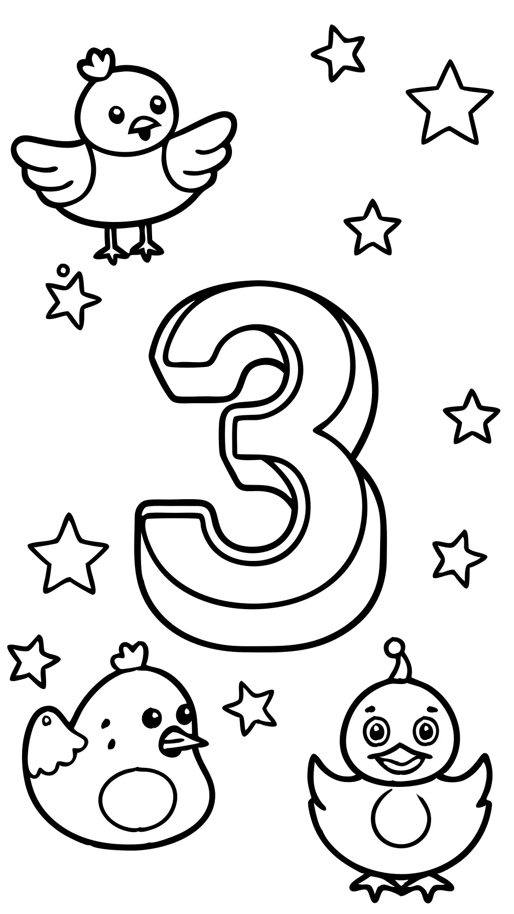 number coloring pages printable